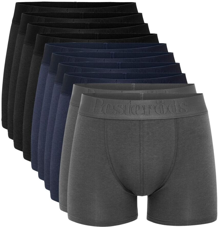 Resteröds 10-pack boxers Grå Male