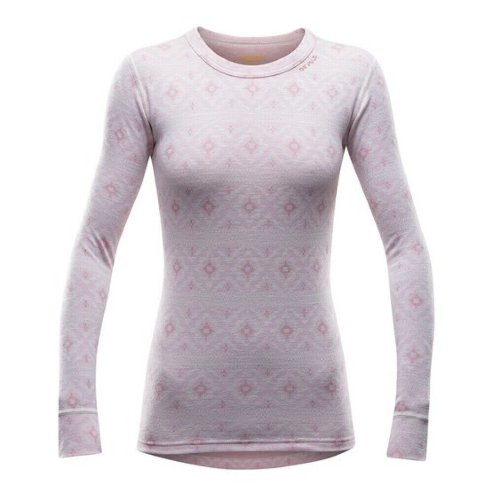 Devold W´s Devold Wool Shirt Pink Rosa Female