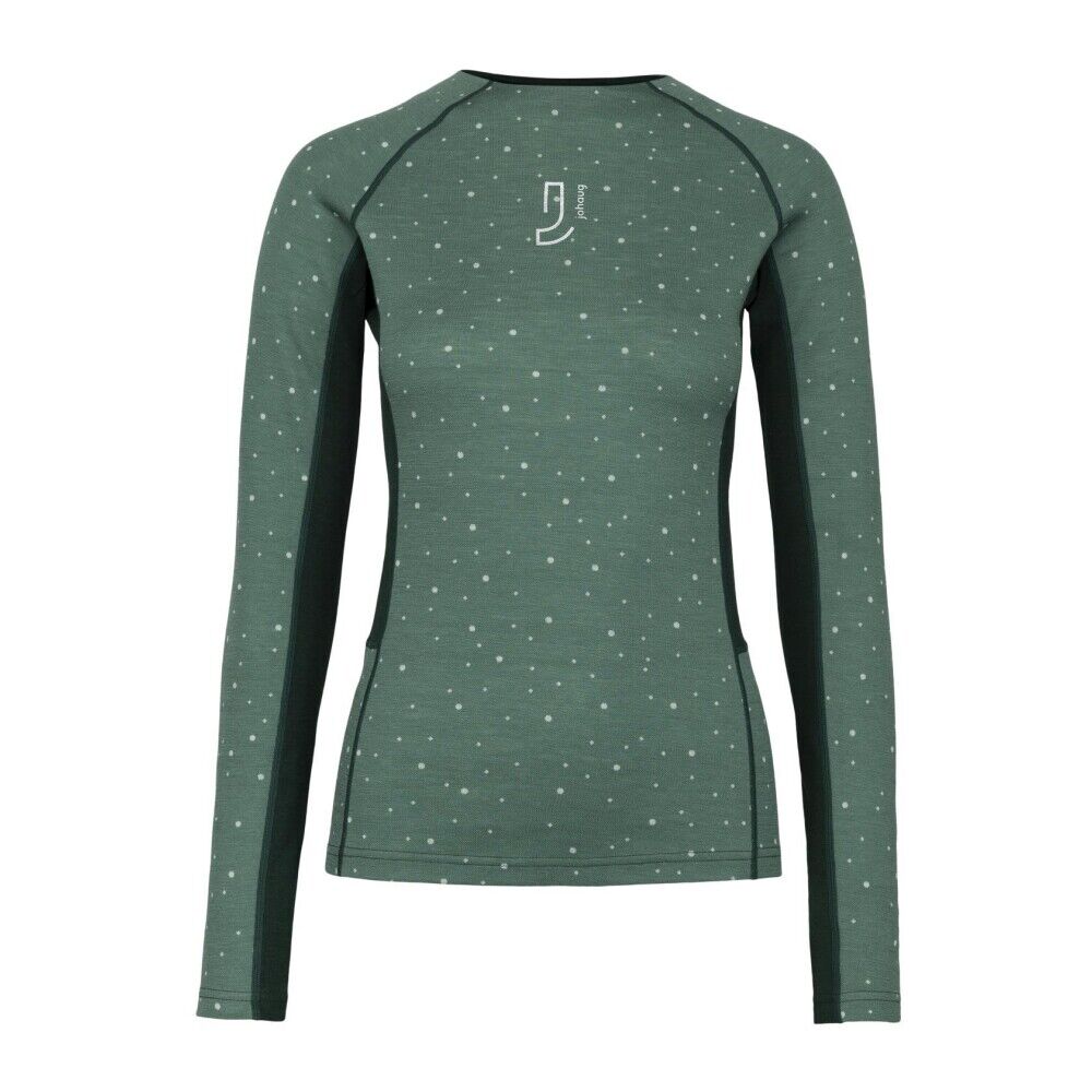 Johaug Maven Wool Long Sleeve Smokp Grønn Female