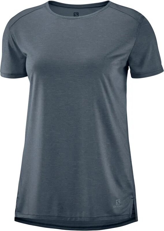 Salomon Women's Outline Summer Tee Blå