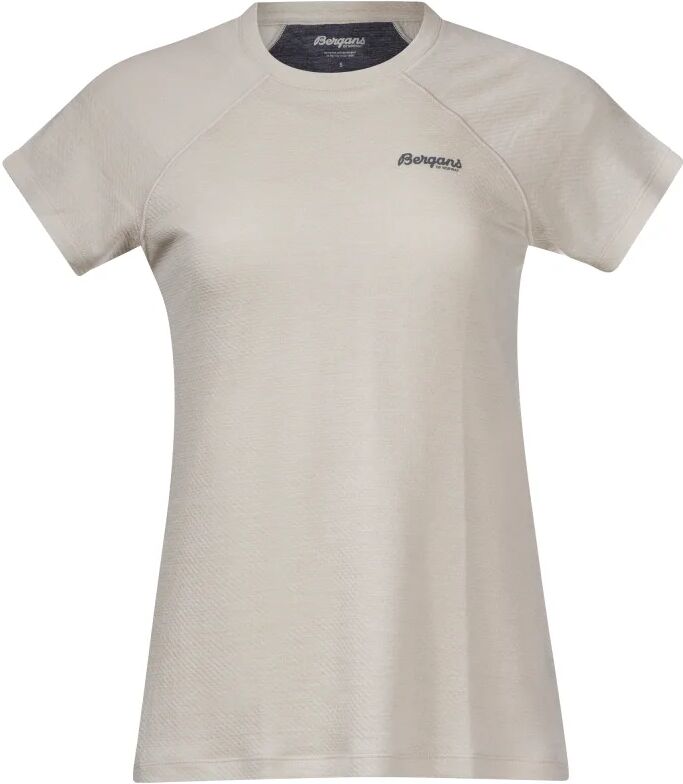 Bergans Fløyen Wool Women's Tee Beige