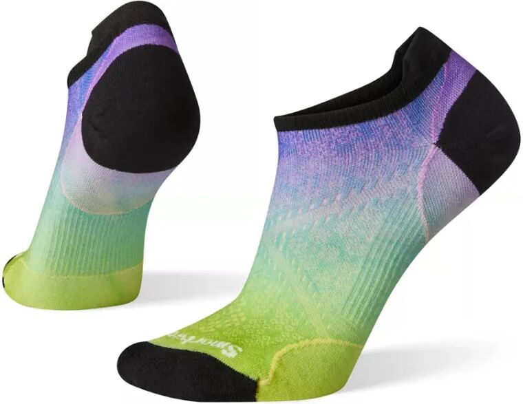 Smartwool PhD Run Ultra Light Ombre Print Micro Socks Grønn