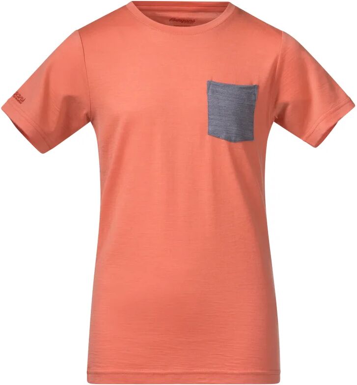 Bergans Myske Wool Youth Tee Oransje