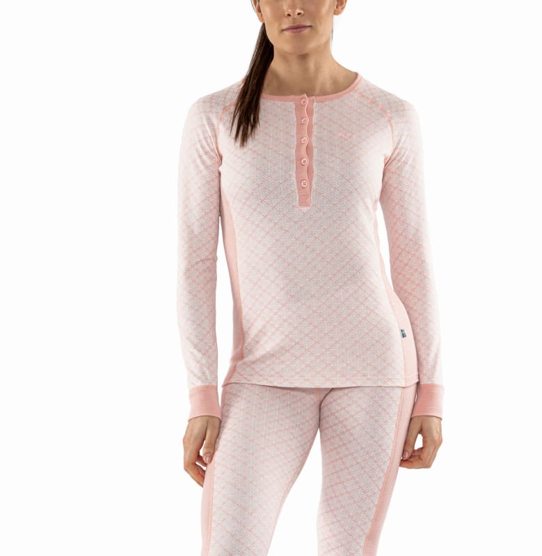 Termo Women's Long Sleeve Jumper Buttons Rosa