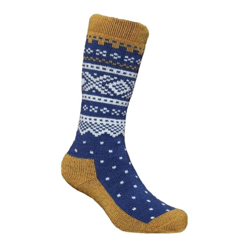 Marius Kids Wool Socks Kids Blå