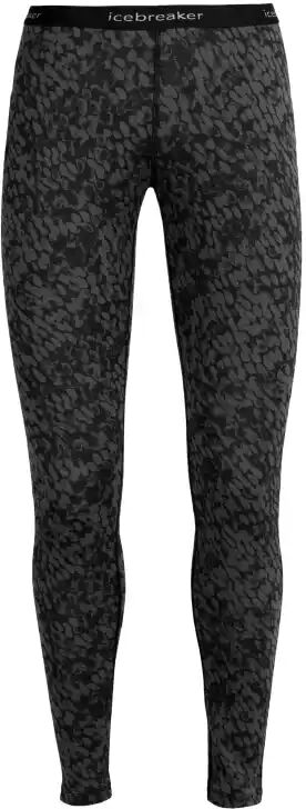 Icebreaker Women's Merino 200 Oasis Thermal Leggings Forest Shadows Sort