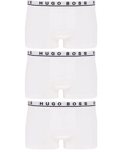 Boss 3-Pack Trunk Boxer Shorts White