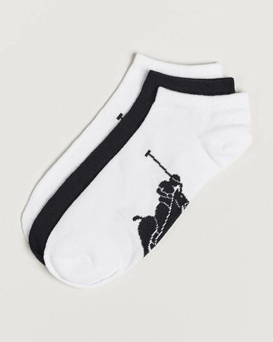 Polo Ralph Lauren 3-Pack Sneaker Socks White/Black/White
