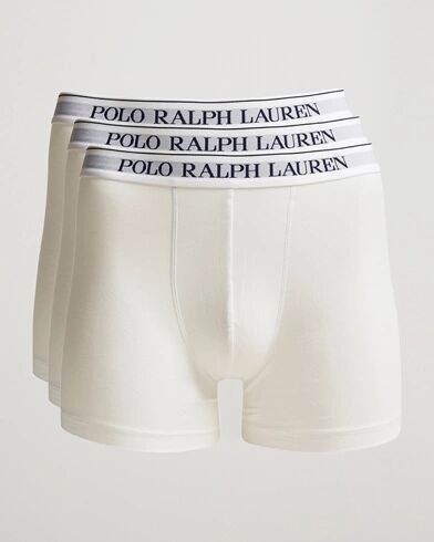 Polo Ralph Lauren 3-Pack Stretch Boxer Brief White