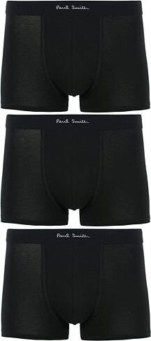 Paul Smith 3-Pack Trunk Black