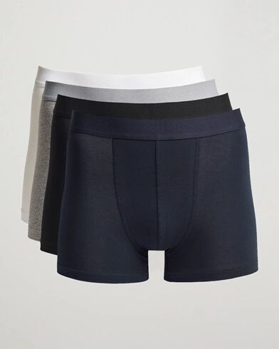 Bread & Boxers 4-Pack Boxer Brief White/Black/Grey/Navy