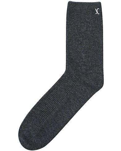 People's Republic of Cashmere Cashmere Socks Dark Grey