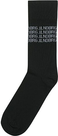 J.Lindeberg Ture Merino Wool Blend Jacquard Sock Black/White