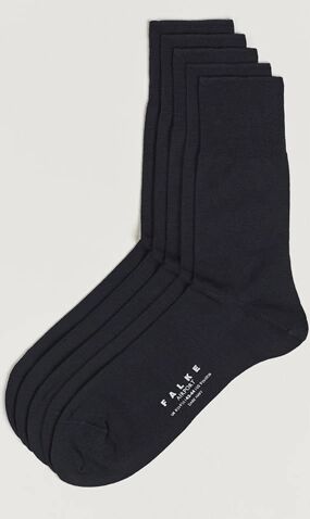 Falke 5-Pack Airport Socks Dark Navy