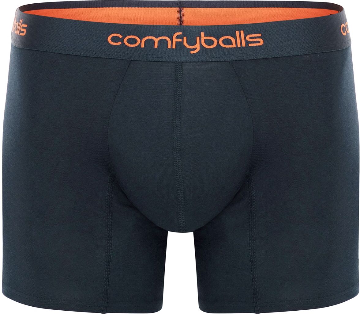 Comfyballs Navy Tangerine Cotton