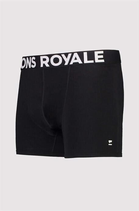 Mons Royale Hold'em Shorty Boxer, M's Black  XL