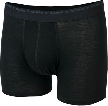 Aclima LightWool Shorts, Herre Jet Black XL