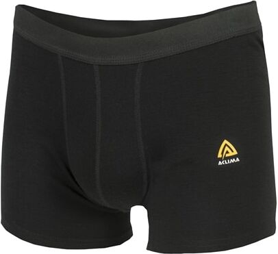 Aclima WarmWool Boxer Shorts, M's Jet Black  XL