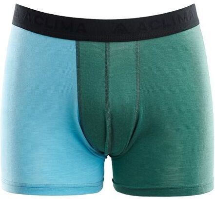 Aclima WarmWool Boxer Shorts, M's North Atlantic/Reef Waters  XL