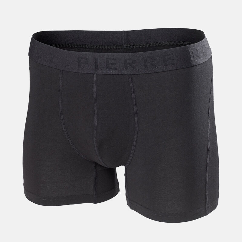 Pierre Robert Boxershorts Herre Økologisk Bomull - Black