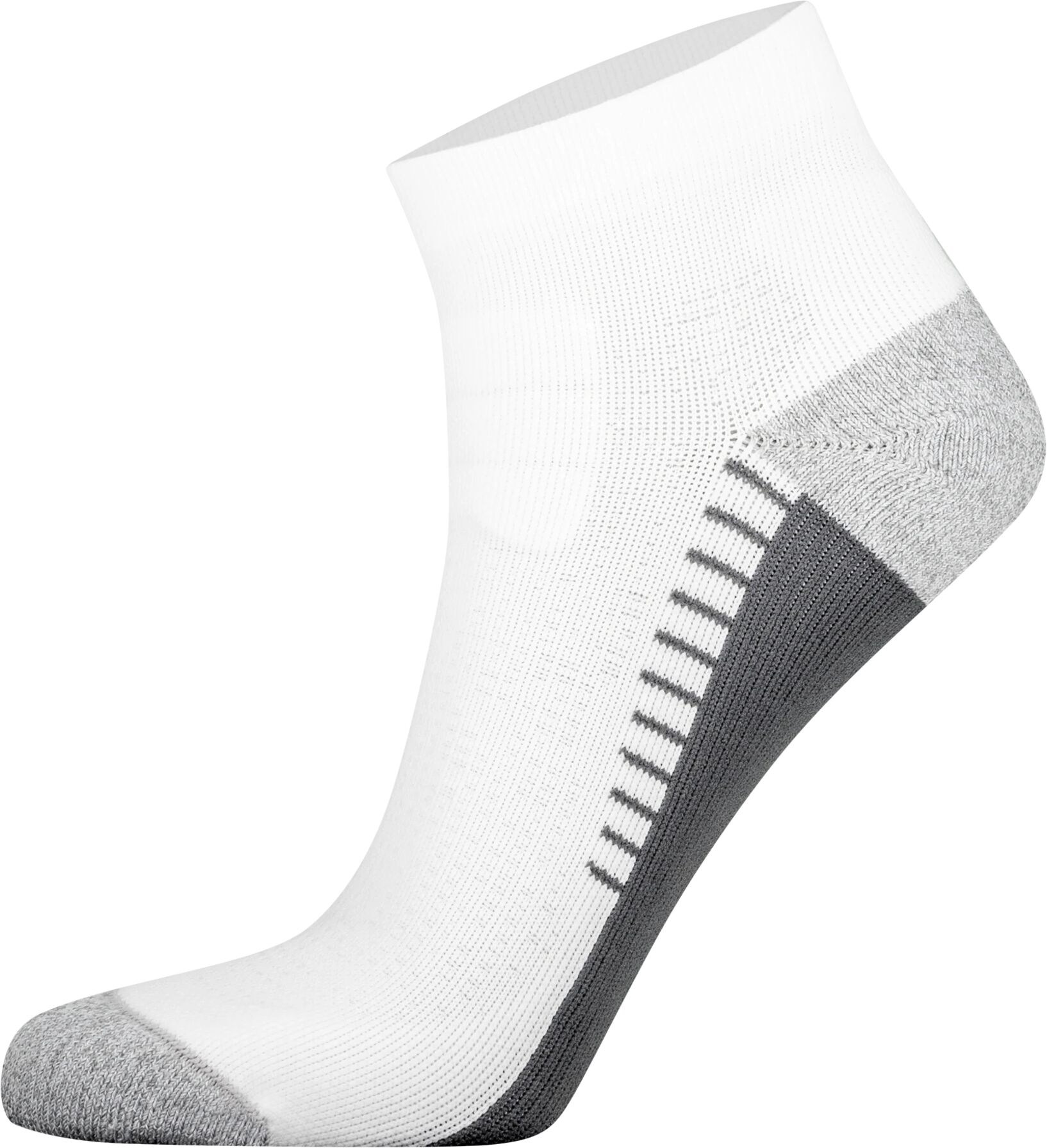 Asics Ultra Comfort Quarter Sock, løpesokker unisex 39-42 Brilliant White