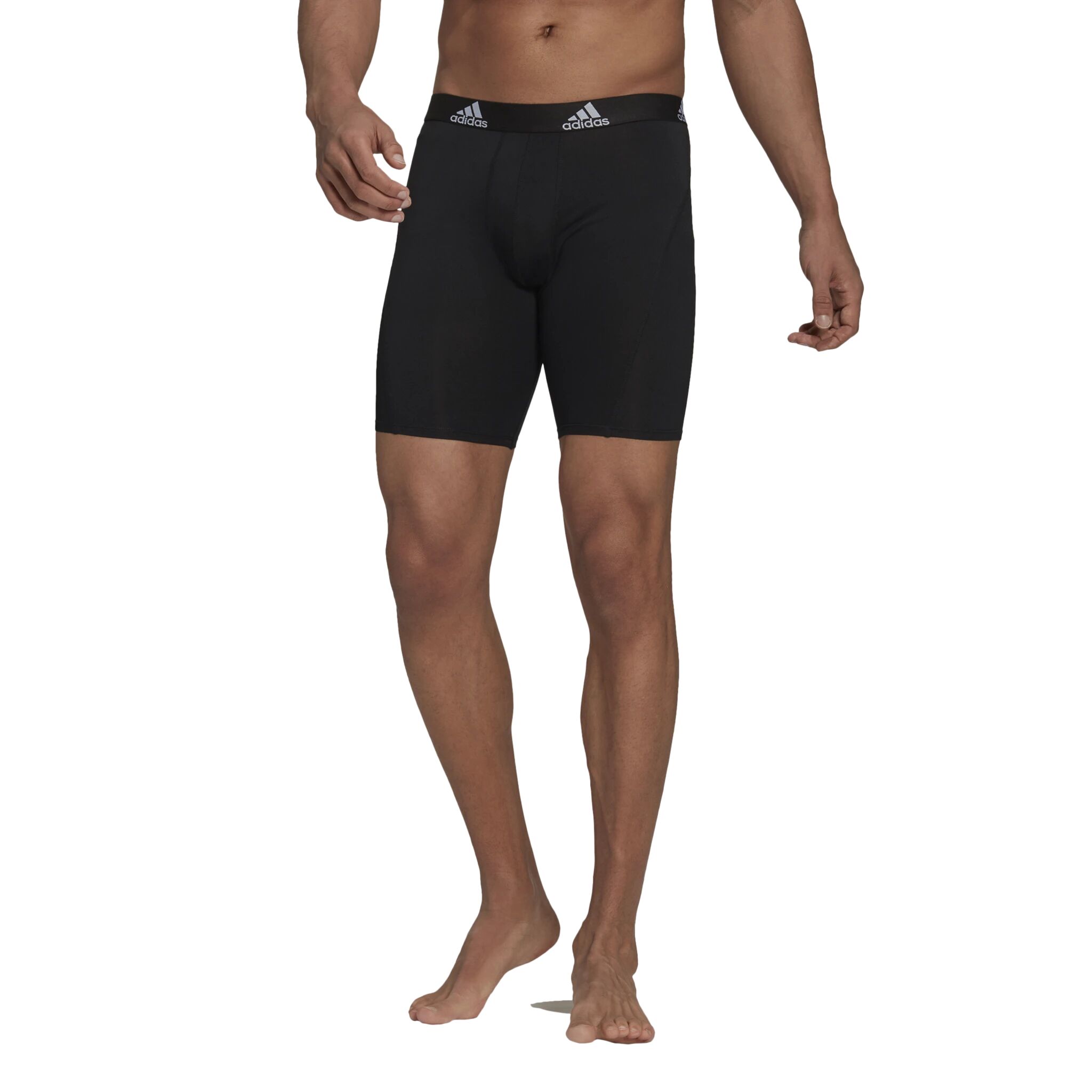 adidas Bos Brief 2PK, boxer herre XL BLACK/BLACK