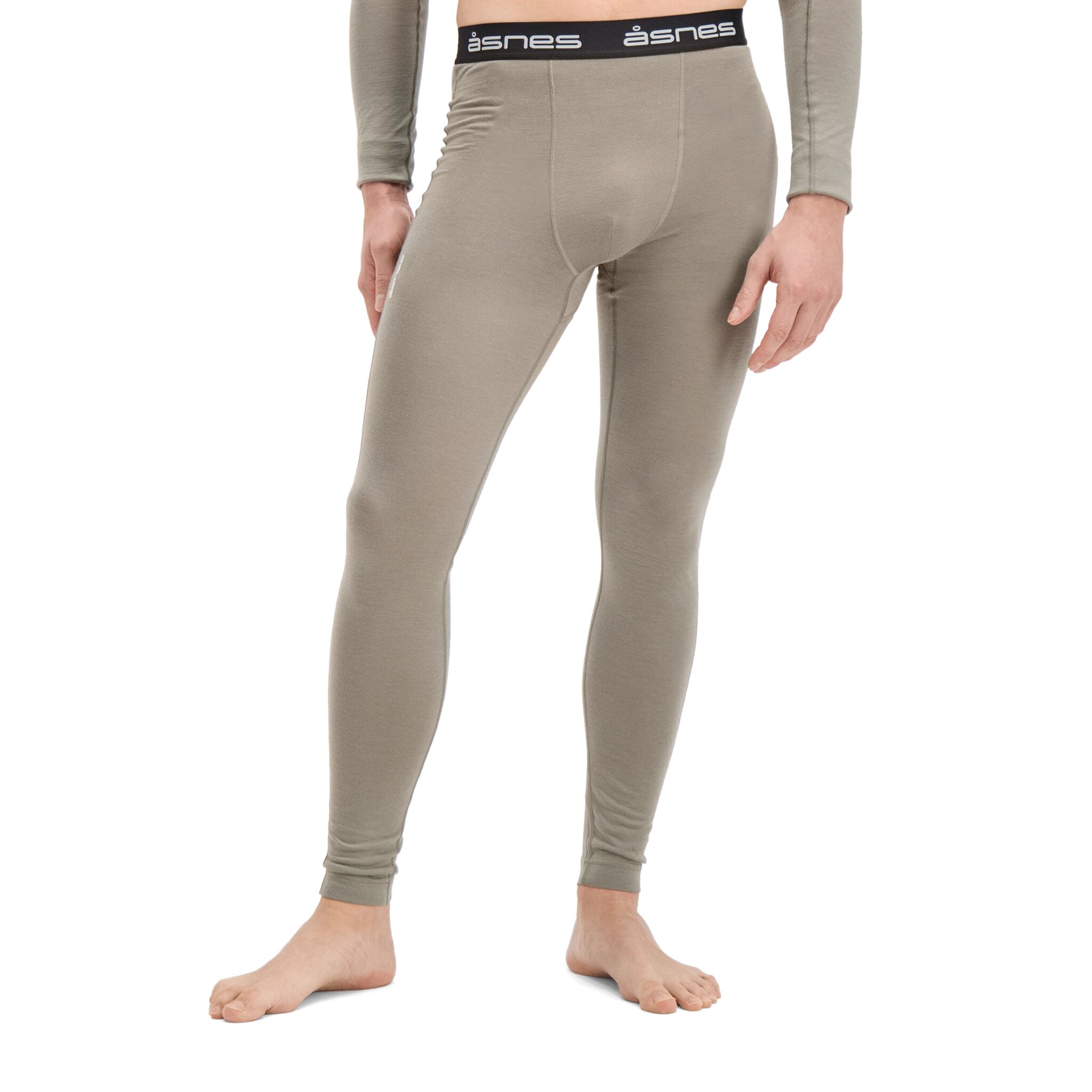 Åsnes Polar Pant, ullongs herre S Olive Grey