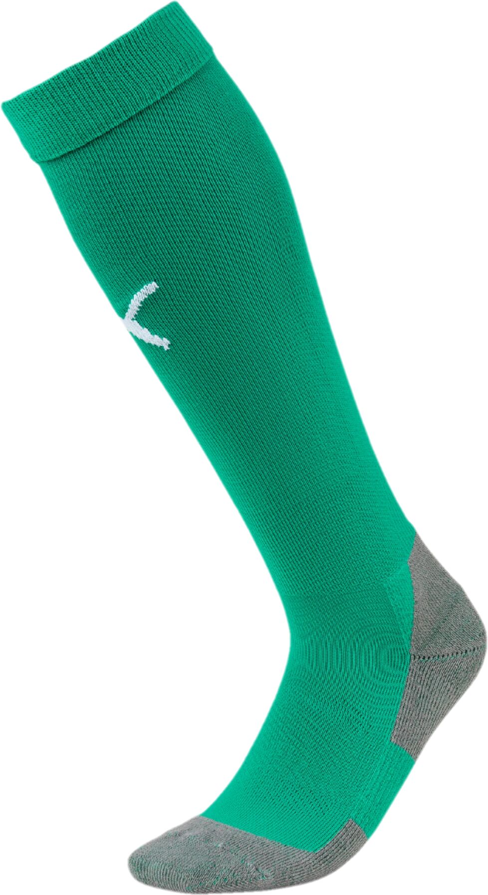 Puma Team LIGA Socks CORE, fotballsokker senior 39-42 Pepper Green-puma Wh