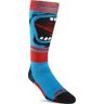 THIRTYTWO SANTA CRUZ SOCK RED BLUE S-M  - RED BLUE - male