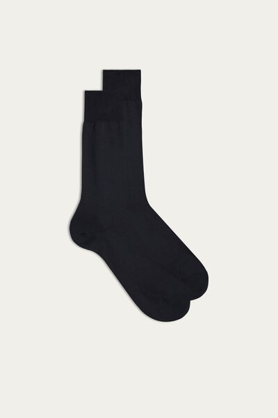 Intimissimi Pánske krátke ponožky zo 100 % bavlny Supima® Mężczyzna Szary Size 44-45