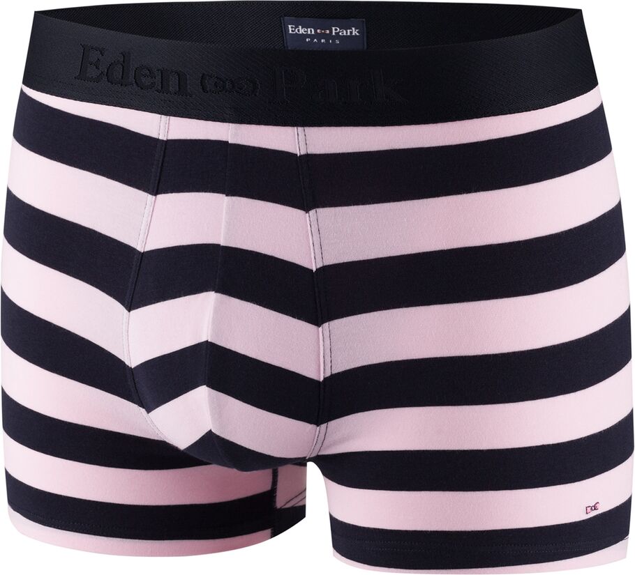 Eden Park Boxers às riscas   Riscas Rosa