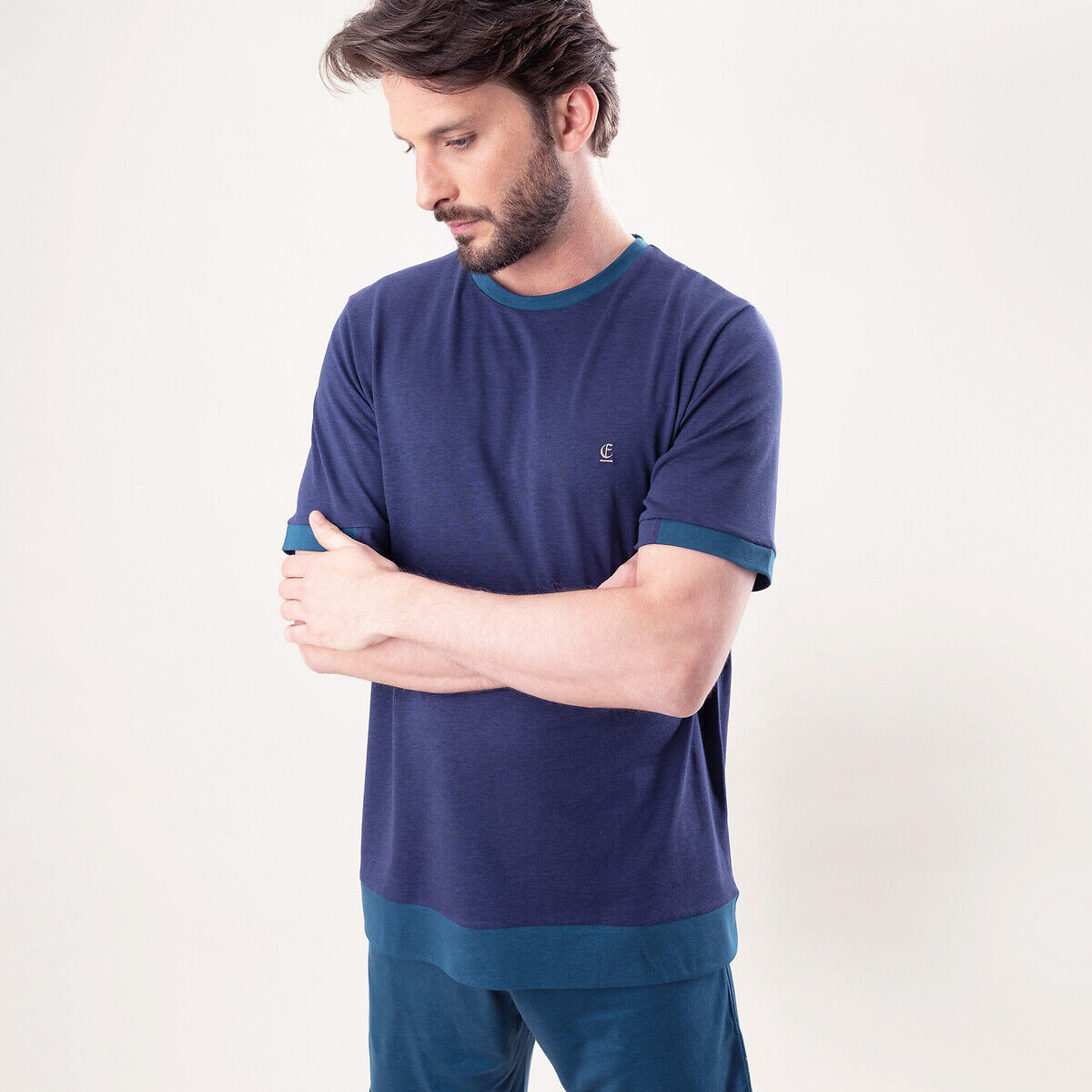 Eminence Pijama em Lyocell   azul