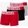 Diesel Umbx-Damienthreepack-XL Logo Boxer 3-Pack Red/ Grey/ Black Red S male