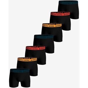 Björn Borg - Boxerkalsonger Cotton Stretch Boxer 7-pack - Flerfärgad S