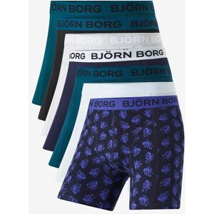 Björn Borg - Boxerkalsonger Cotton Stretch Boxer 7-pack - Flerfärgad L