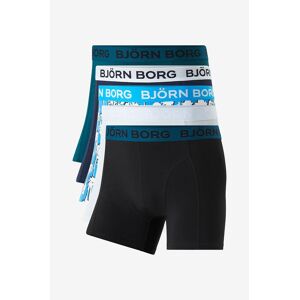 Björn Borg - Boxerkalsonger Cotton Stretch Boxer 5-pack - Flerfärgad M