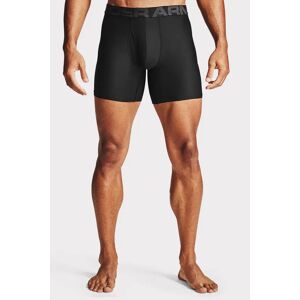 Under Armour UA Tech 6in Boxerjock - 2 Pack - Black MD