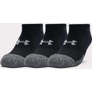 Under Armour UA Heatgear No Show 3pk - Black/White MD