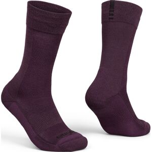 Gripgrab Alpine Merino High Cut Winter Socks Dark Red L, Dark Red