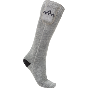 Heat Experience Unisex HeatX Heated Everyday Socks Grey M, Grey