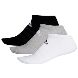 Adidas Performance Ankelstrumpor - 3-Pack - Gråmelerade/svart/vi - Adidas Performance - 49/51 - Strumpor 49/51