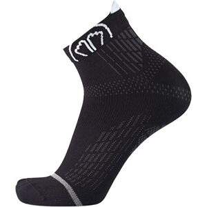 Sidas Run Anatomic Ankle Sock, Svart, 45-47