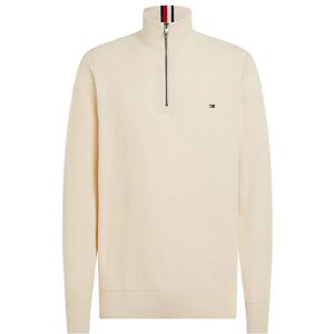 Tommy Hilfiger Oval Structure Zip Mock Herr, L, Calico