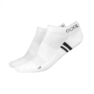 Gorilla Wear Quarter Socks 2-pack White 43-46