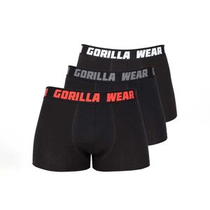 Gorilla Wear Boxershorts 3-pack Black M