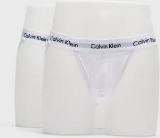 Calvin Klein Kalsonger 2-Pack Cotton Stretch Jock Strap Vit  Male Vit