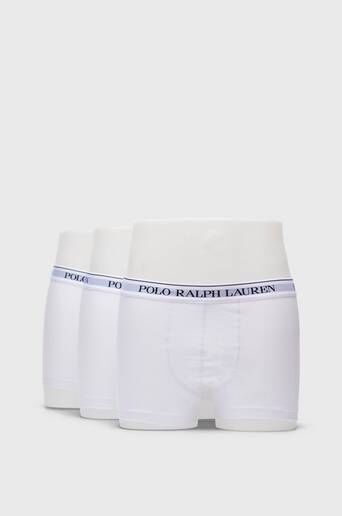 Polo Ralph Lauren Kalsonger 3 Pack Trunk Vit  Male Vit