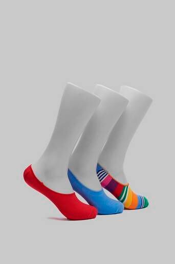 Happy Socks Strumpor 3-Pack Liner Socks 6300 Svart  Male Svart