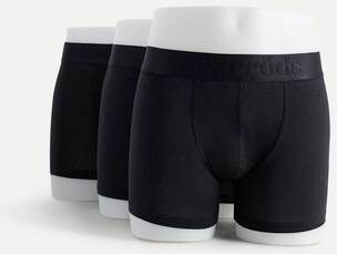 Resteröds Boxerkalsonger 3-Pack Boxer Bamboo Svart  Male Svart