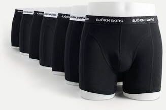 Björn Borg Kalsonger Shorts Solid 7p Svart  Male Svart